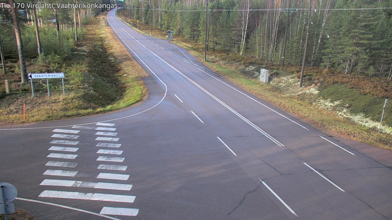 Kelikamerat Kuva Tie 170 Virolahti, Vaahterikonkangas, Virolahti, Kymenlaakso