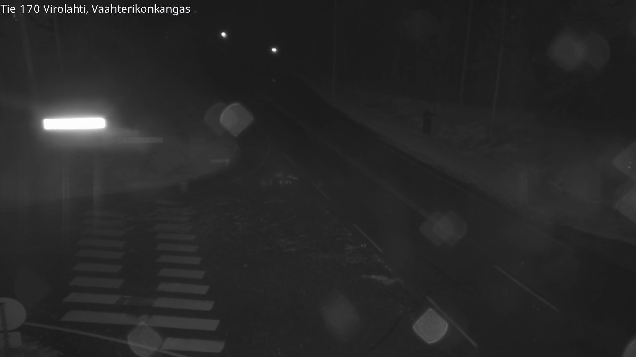 Weather Camera Image Väg 170 Vederlax, Vaahterikonkangas, Virolahti, Kymenlaakso