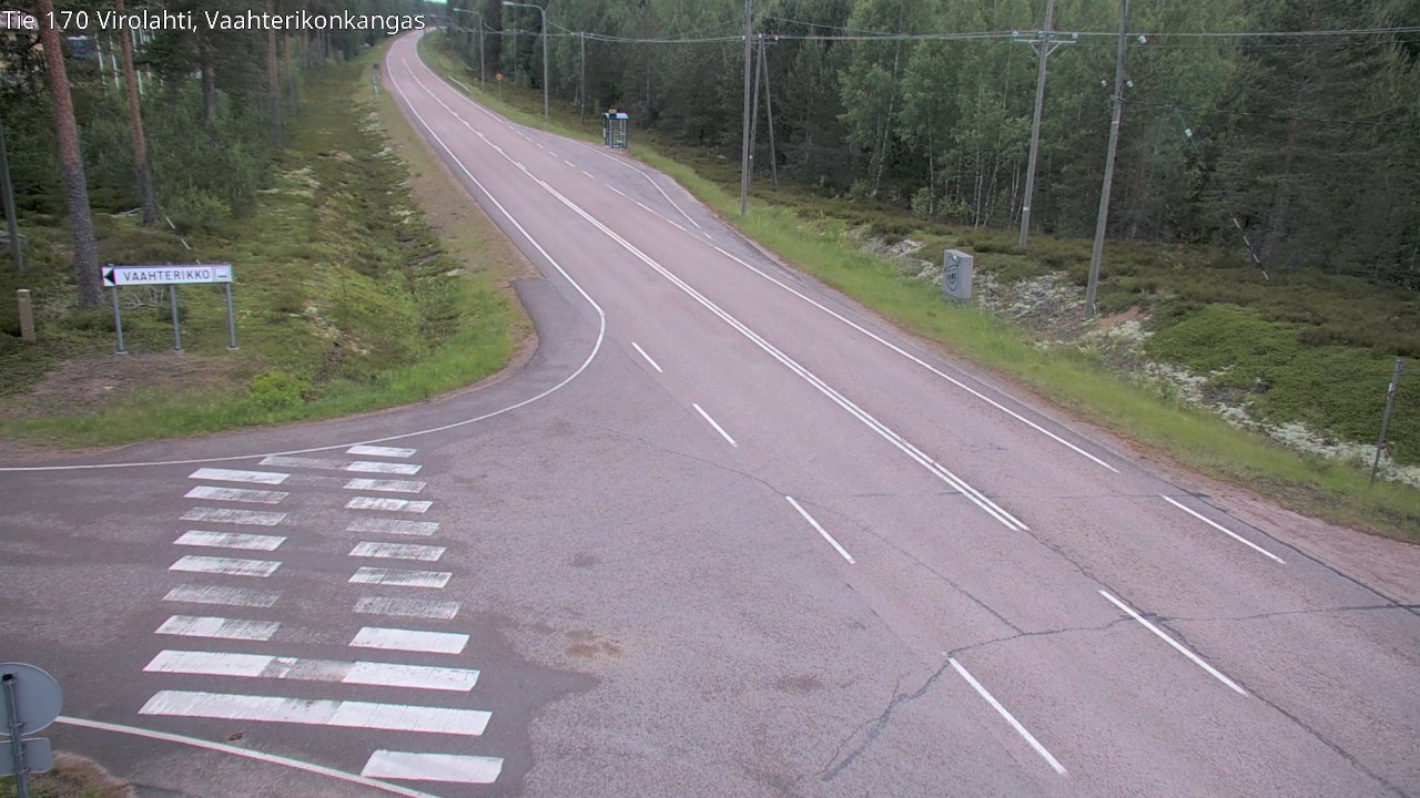 Kelikamerat Kuva Tie 170 Virolahti, Vaahterikonkangas, Virolahti, Kymenlaakso