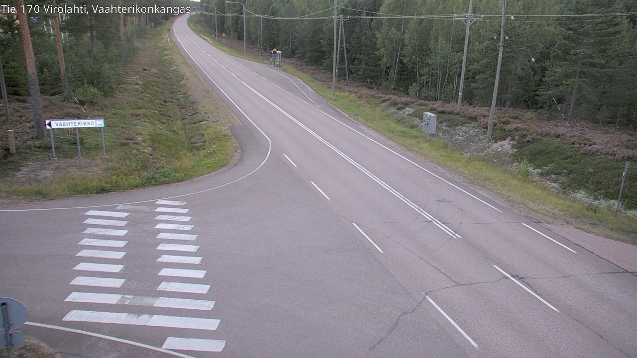 Kelikamerat Kuva Tie 170 Virolahti, Vaahterikonkangas, Virolahti, Kymenlaakso