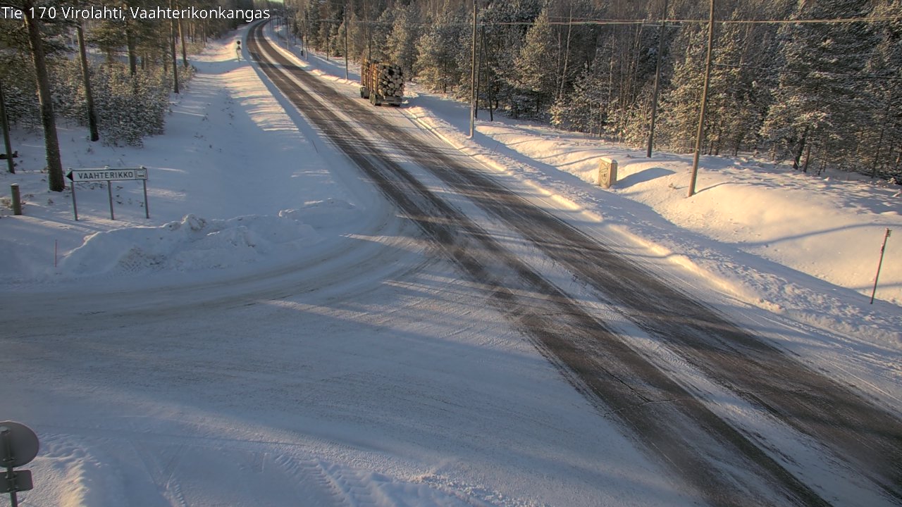 Kelikamerat Kuva Tie 170 Virolahti, Vaahterikonkangas, Virolahti, Kymenlaakso