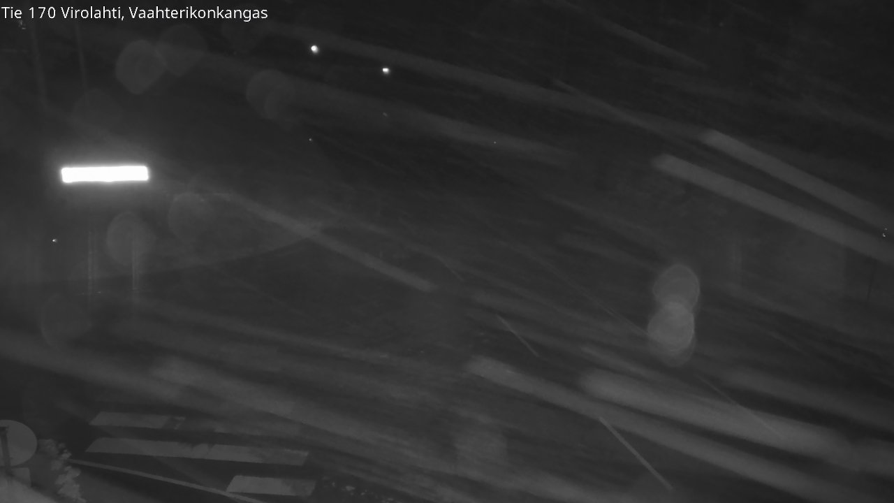 Weather Camera Image Väg 170 Vederlax, Vaahterikonkangas, Virolahti, Kymenlaakso