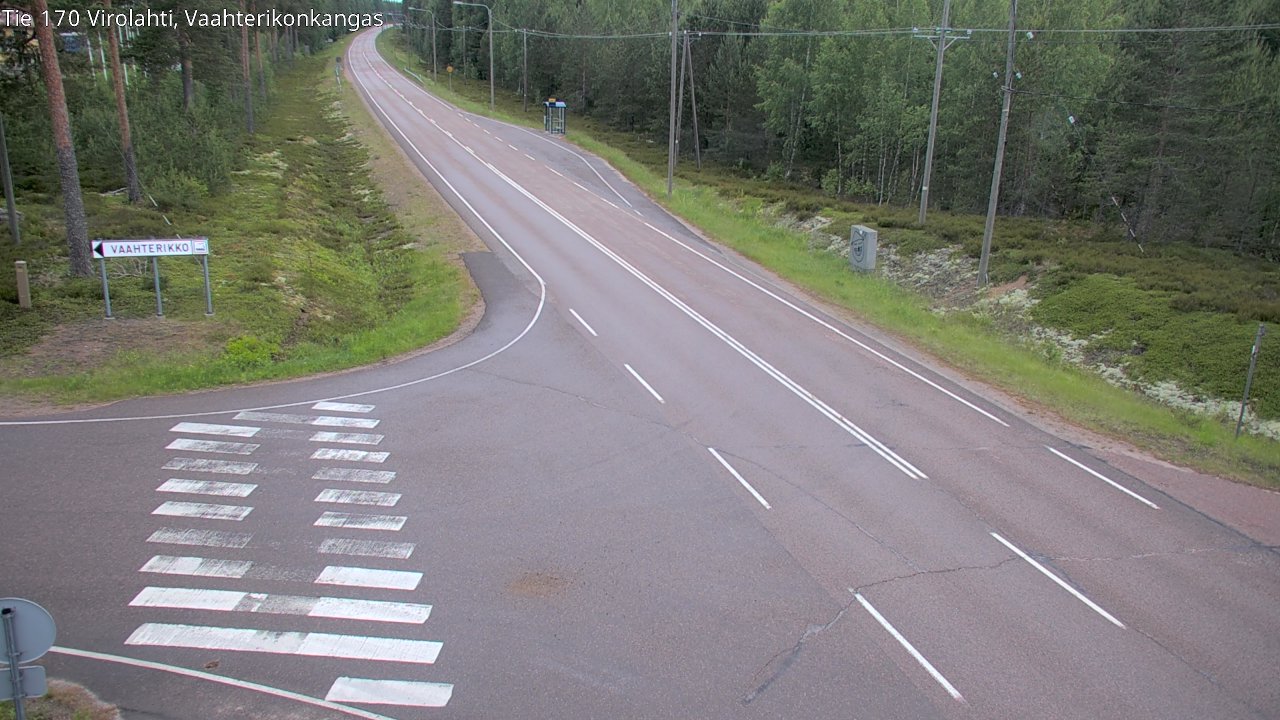 Kelikamerat Kuva Tie 170 Virolahti, Vaahterikonkangas, Virolahti, Kymenlaakso