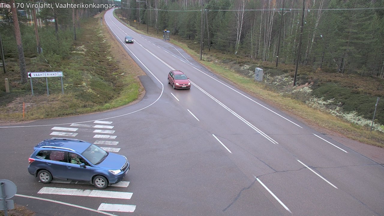 Kelikamerat Kuva Tie 170 Virolahti, Vaahterikonkangas, Virolahti, Kymenlaakso