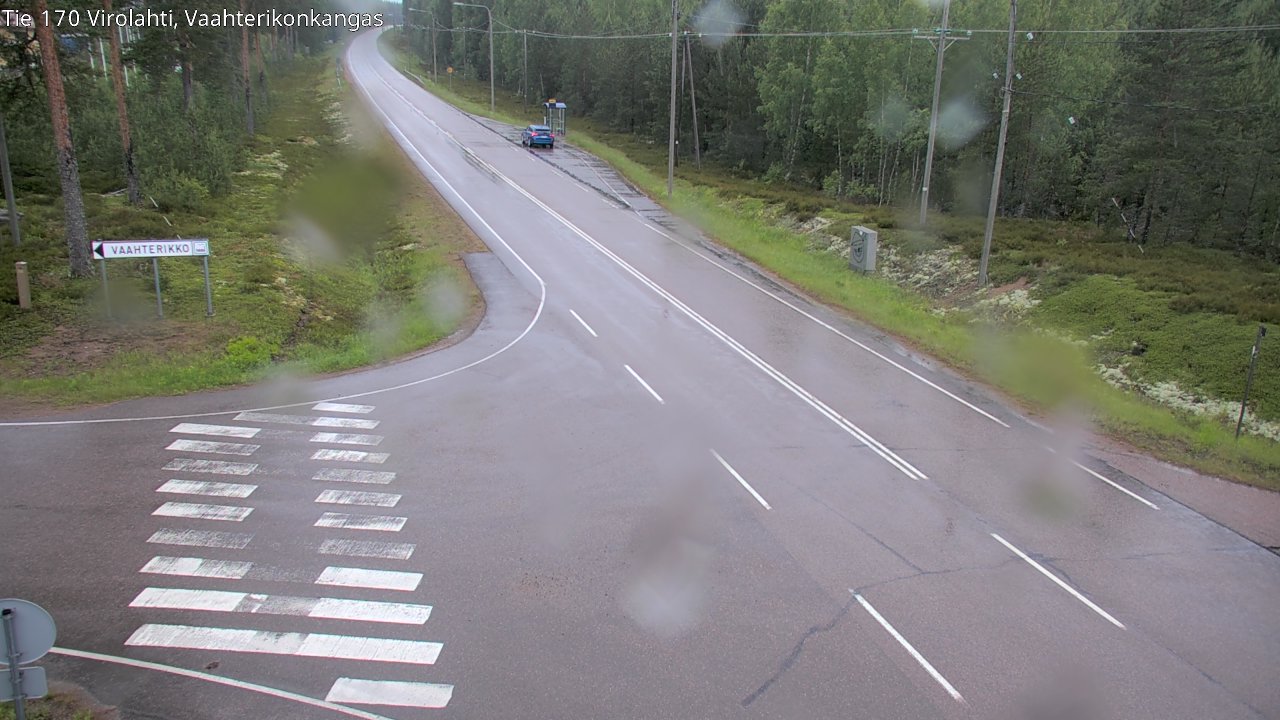 Kelikamerat Kuva Tie 170 Virolahti, Vaahterikonkangas, Virolahti, Kymenlaakso