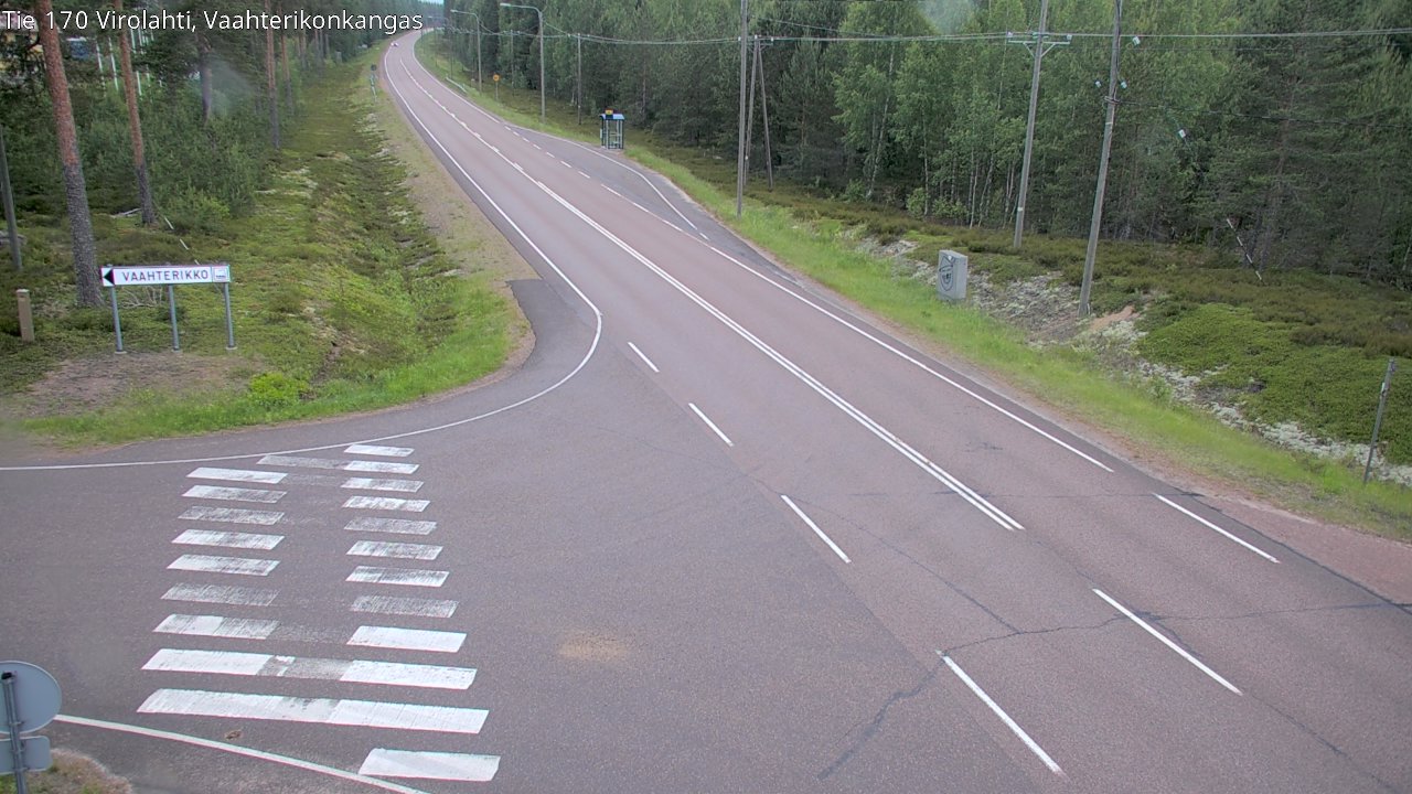 Kelikamerat Kuva Tie 170 Virolahti, Vaahterikonkangas, Virolahti, Kymenlaakso
