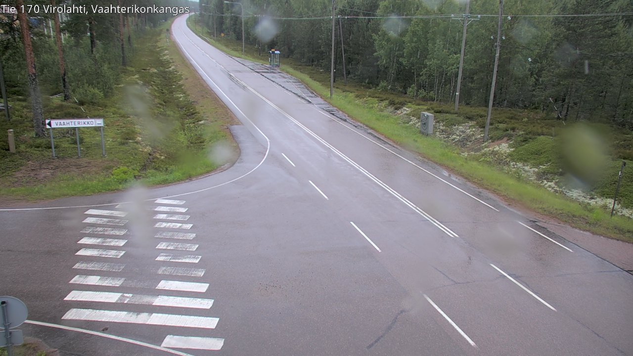 Kelikamerat Kuva Tie 170 Virolahti, Vaahterikonkangas, Virolahti, Kymenlaakso