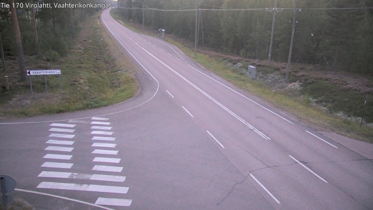 Kelikamerat Kuva Tie 170 Virolahti, Vaahterikonkangas, Virolahti, Kymenlaakso