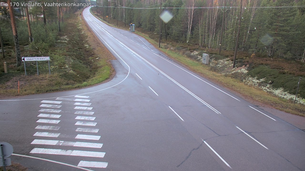 Kelikamerat Kuva Tie 170 Virolahti, Vaahterikonkangas, Virolahti, Kymenlaakso