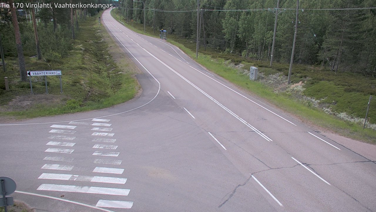 Kelikamerat Kuva Tie 170 Virolahti, Vaahterikonkangas, Virolahti, Kymenlaakso