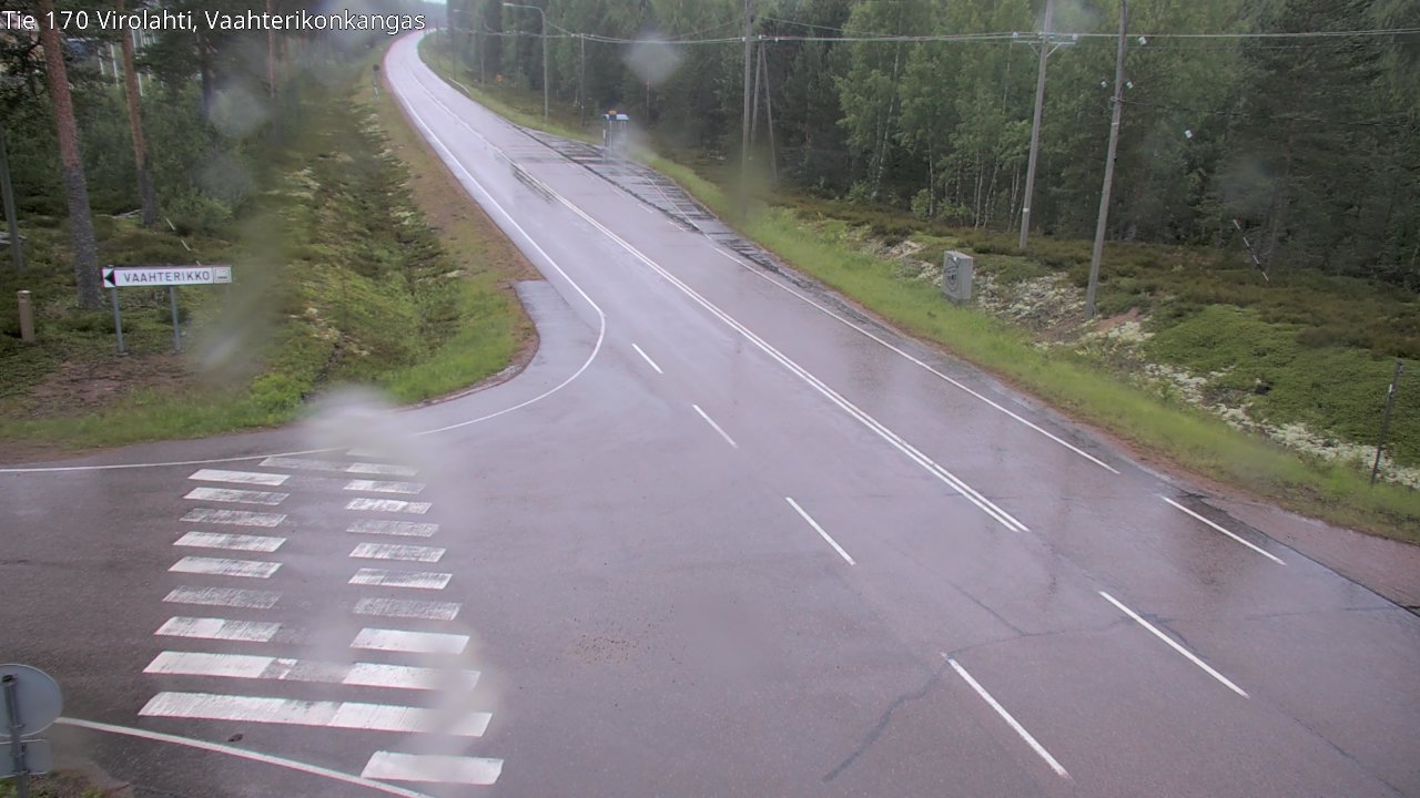 Kelikamerat Kuva Tie 170 Virolahti, Vaahterikonkangas, Virolahti, Kymenlaakso