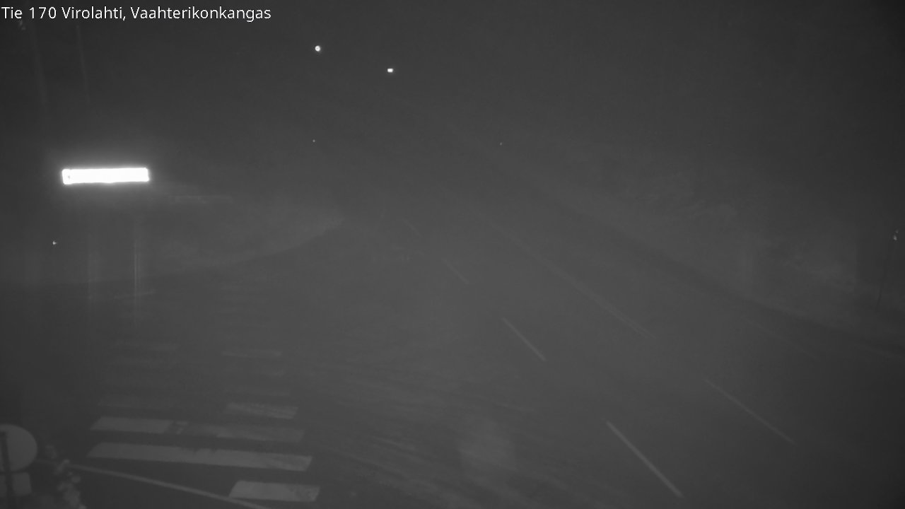 Weather Camera Image Väg 170 Vederlax, Vaahterikonkangas, Virolahti, Kymenlaakso