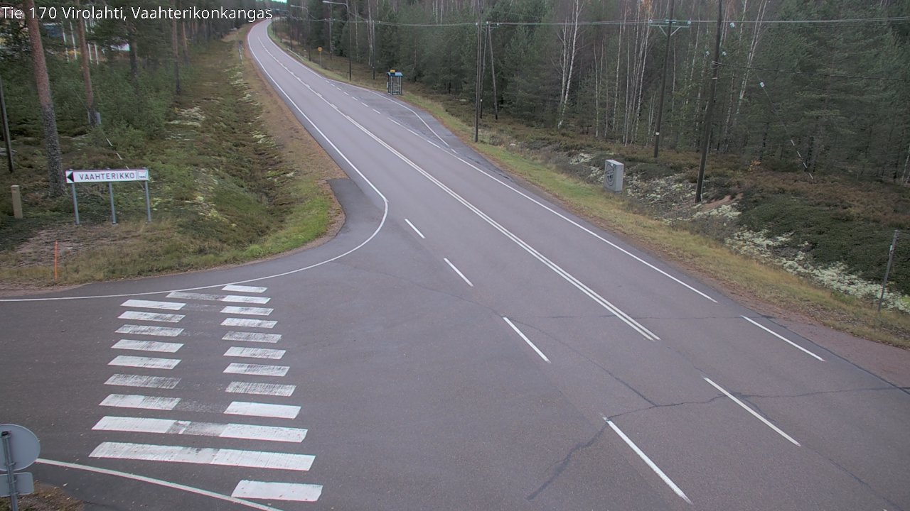 Kelikamerat Kuva Tie 170 Virolahti, Vaahterikonkangas, Virolahti, Kymenlaakso