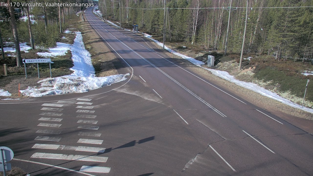 Kelikamerat Kuva Tie 170 Virolahti, Vaahterikonkangas, Virolahti, Kymenlaakso