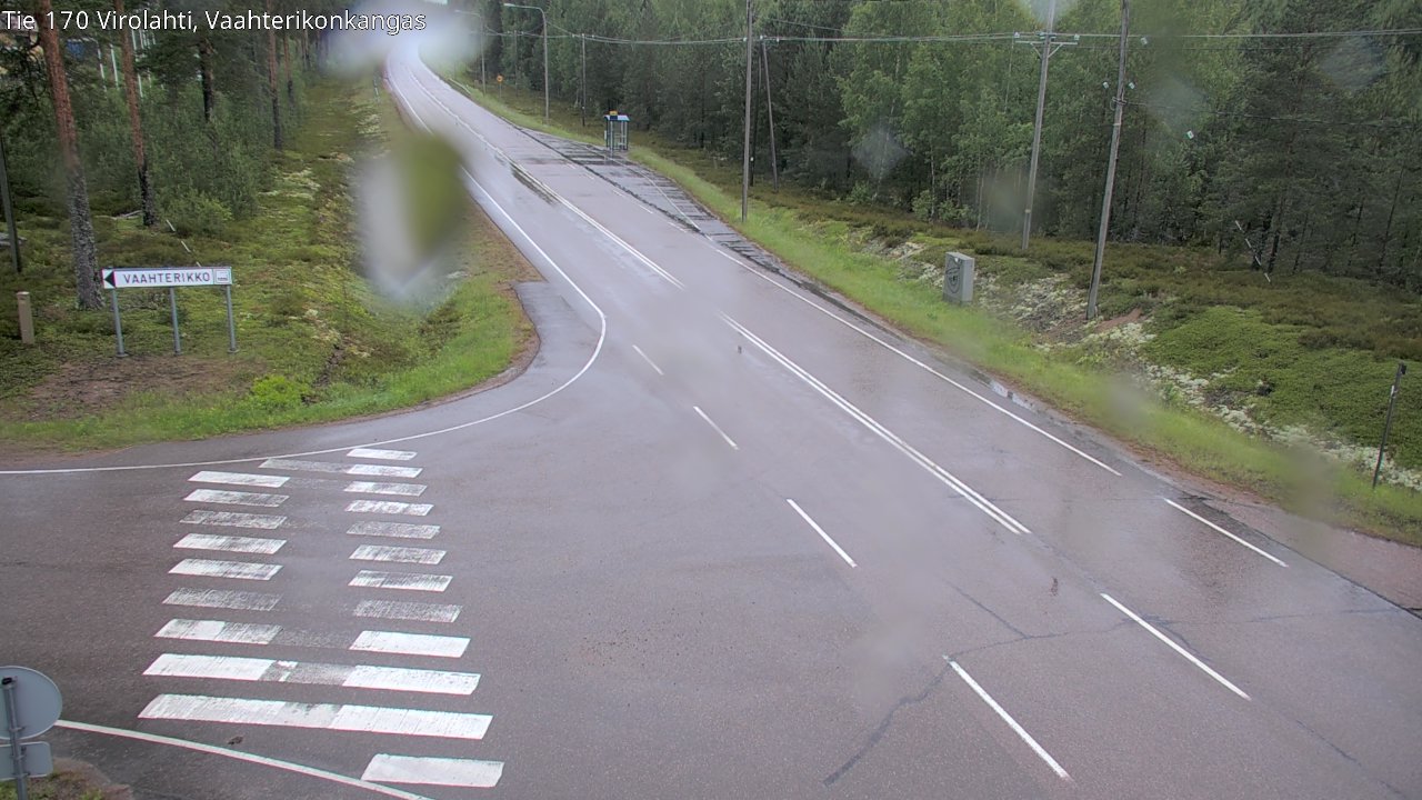 Kelikamerat Kuva Tie 170 Virolahti, Vaahterikonkangas, Virolahti, Kymenlaakso