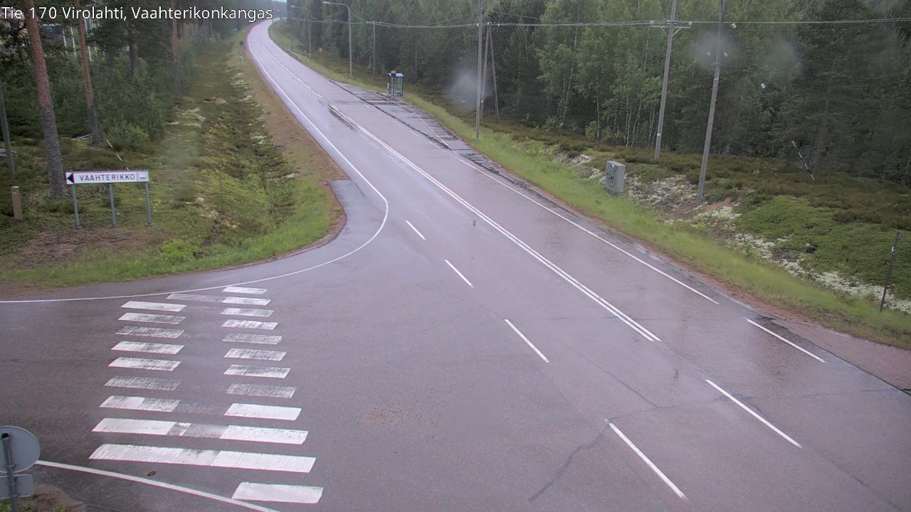 Kelikamerat Kuva Tie 170 Virolahti, Vaahterikonkangas, Virolahti, Kymenlaakso