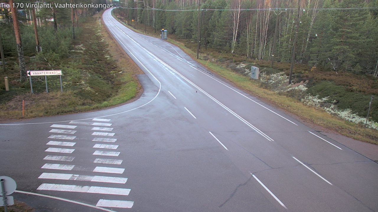 Kelikamerat Kuva Tie 170 Virolahti, Vaahterikonkangas, Virolahti, Kymenlaakso