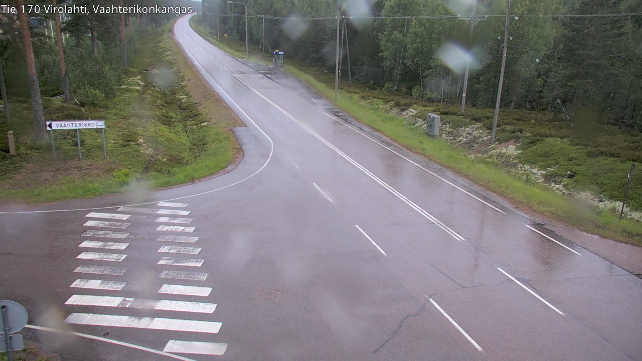 Kelikamerat Kuva Tie 170 Virolahti, Vaahterikonkangas, Virolahti, Kymenlaakso