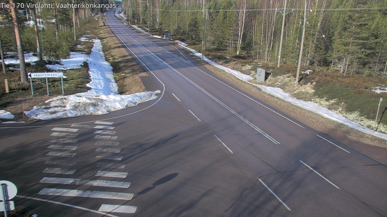 Kelikamerat Kuva Tie 170 Virolahti, Vaahterikonkangas, Virolahti, Kymenlaakso