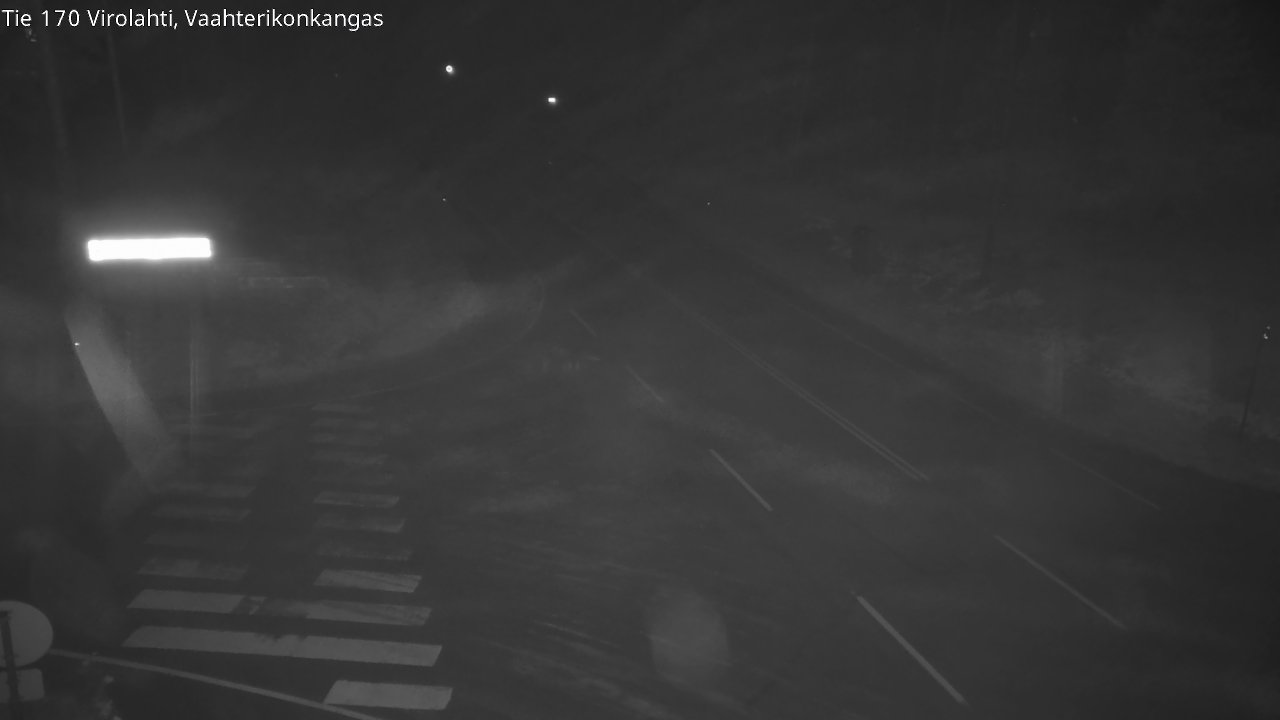 Weather Camera Image Väg 170 Vederlax, Vaahterikonkangas, Virolahti, Kymenlaakso