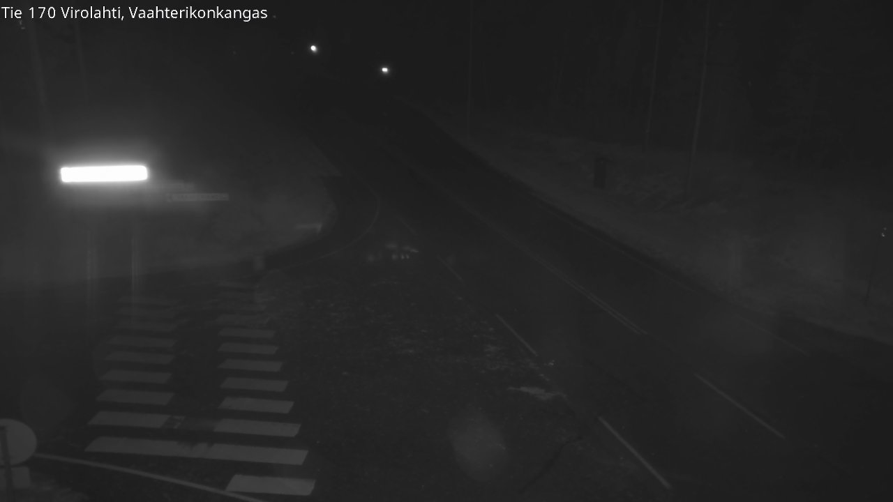 Weather Camera Image Väg 170 Vederlax, Vaahterikonkangas, Virolahti, Kymenlaakso