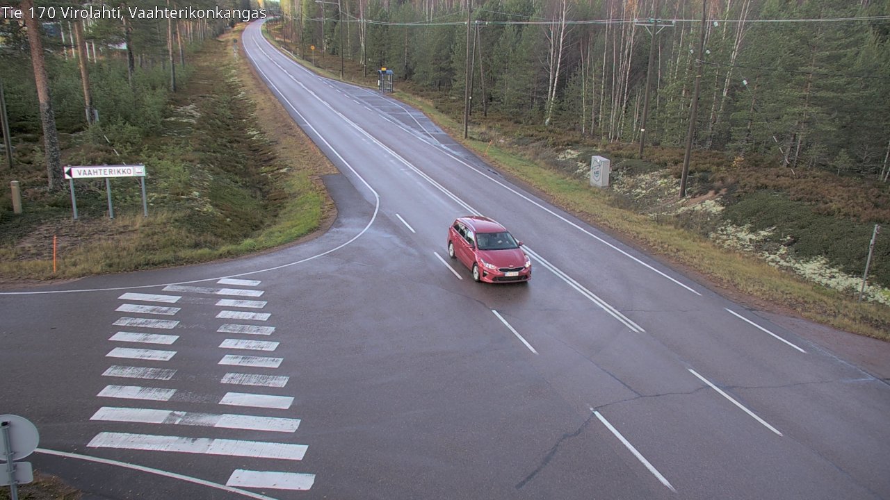 Kelikamerat Kuva Tie 170 Virolahti, Vaahterikonkangas, Virolahti, Kymenlaakso