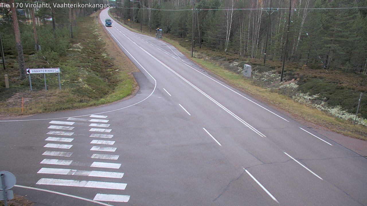 Kelikamerat Kuva Tie 170 Virolahti, Vaahterikonkangas, Virolahti, Kymenlaakso