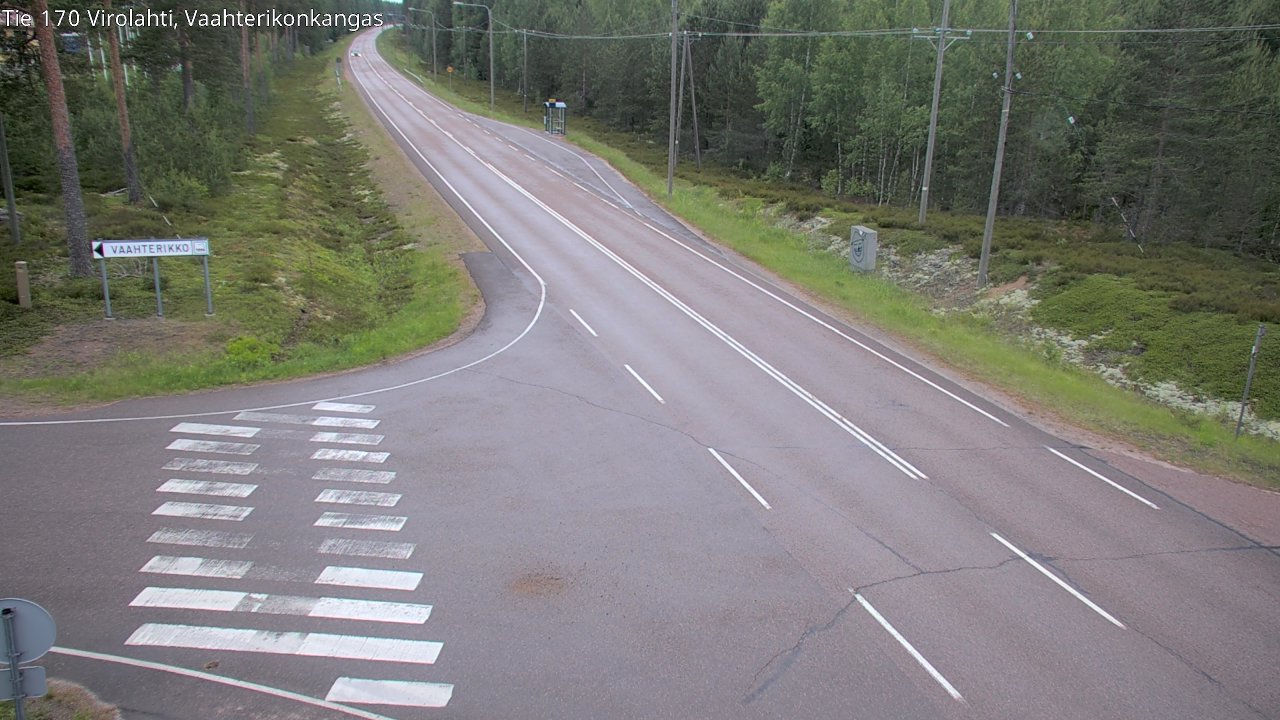 Kelikamerat Kuva Tie 170 Virolahti, Vaahterikonkangas, Virolahti, Kymenlaakso