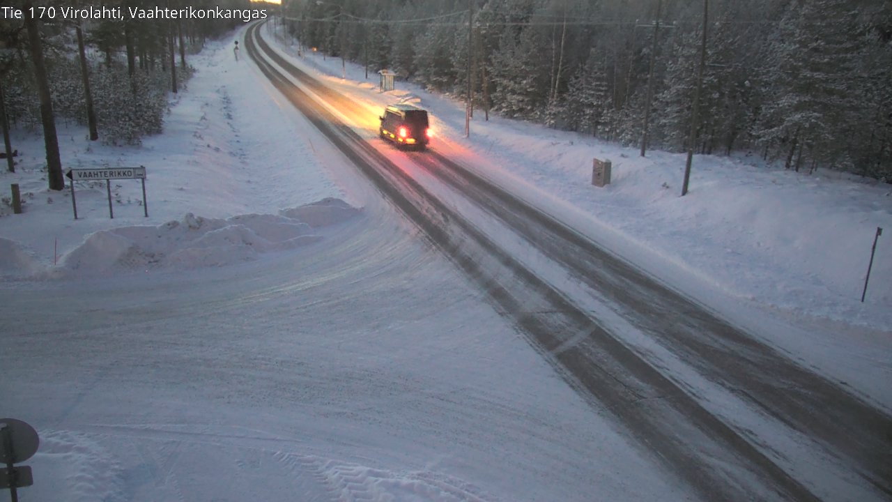 Kelikamerat Kuva Tie 170 Virolahti, Vaahterikonkangas, Virolahti, Kymenlaakso