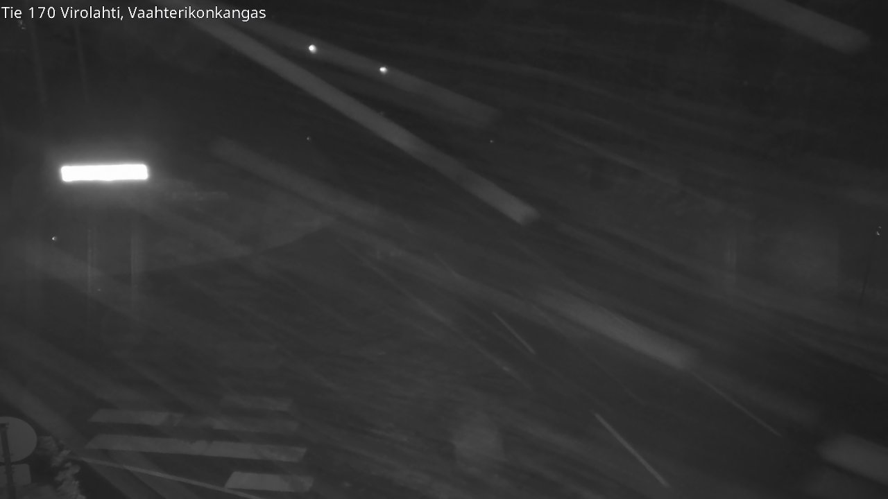 Weather Camera Image Väg 170 Vederlax, Vaahterikonkangas, Virolahti, Kymenlaakso