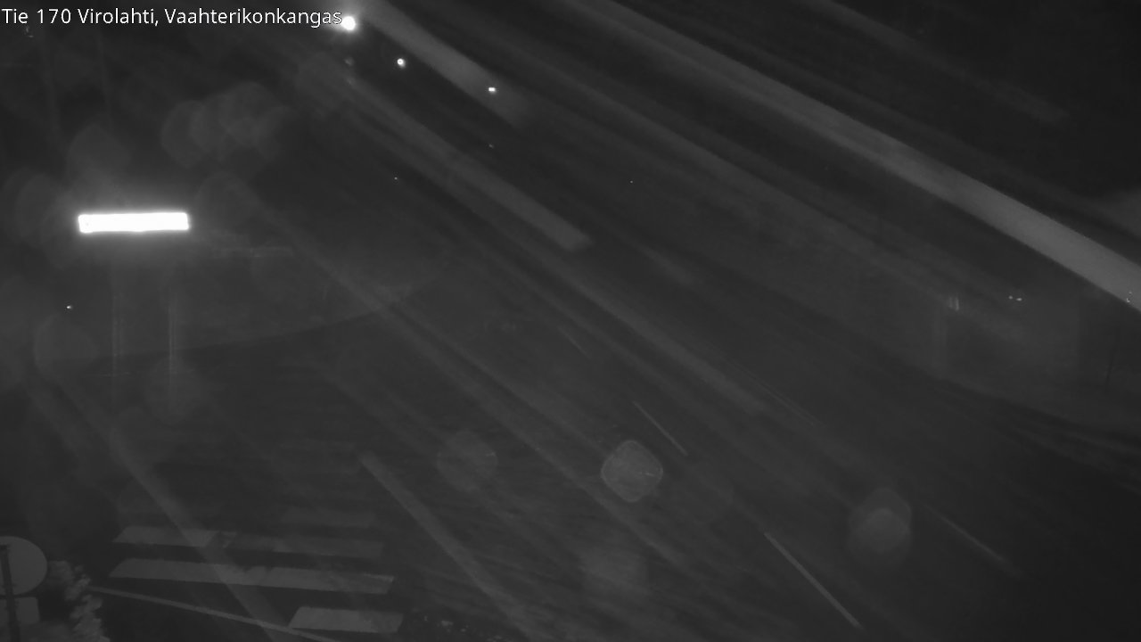 Weather Camera Image Väg 170 Vederlax, Vaahterikonkangas, Virolahti, Kymenlaakso