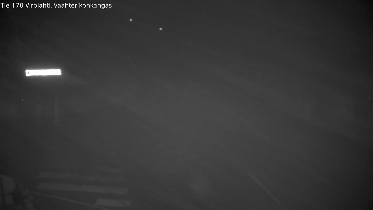 Weather Camera Image Väg 170 Vederlax, Vaahterikonkangas, Virolahti, Kymenlaakso