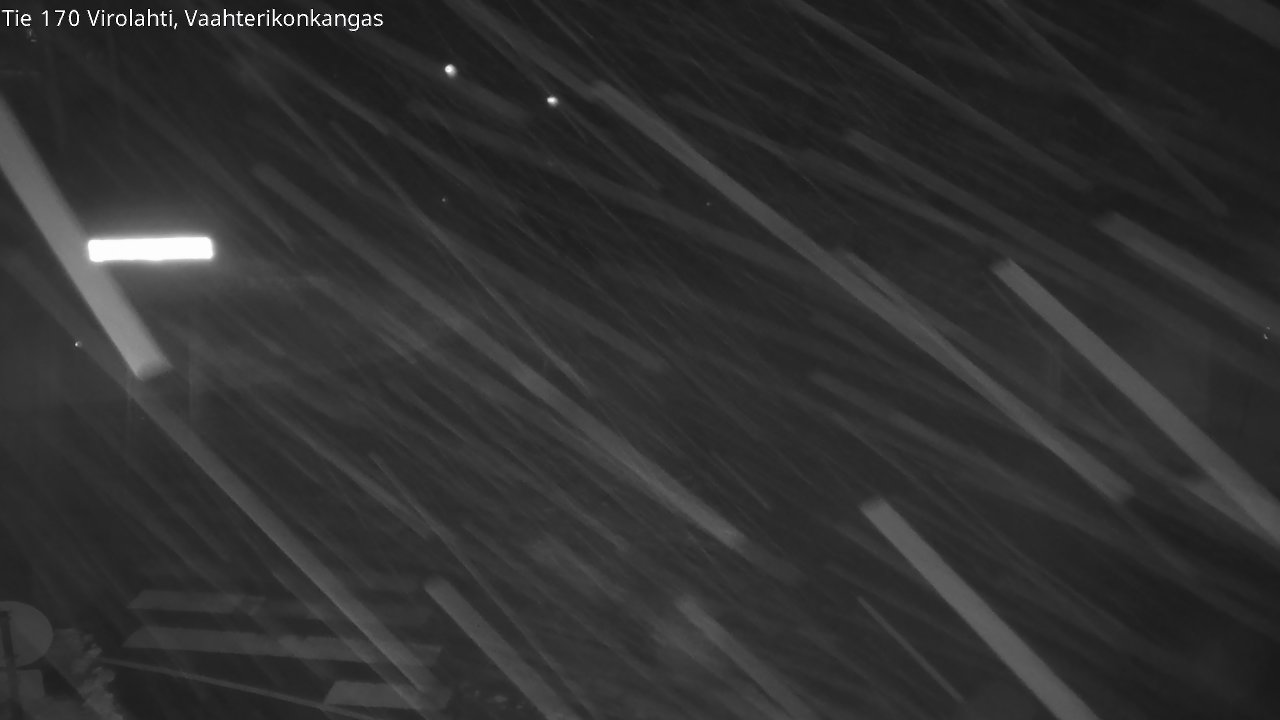 Weather Camera Image Väg 170 Vederlax, Vaahterikonkangas, Virolahti, Kymenlaakso