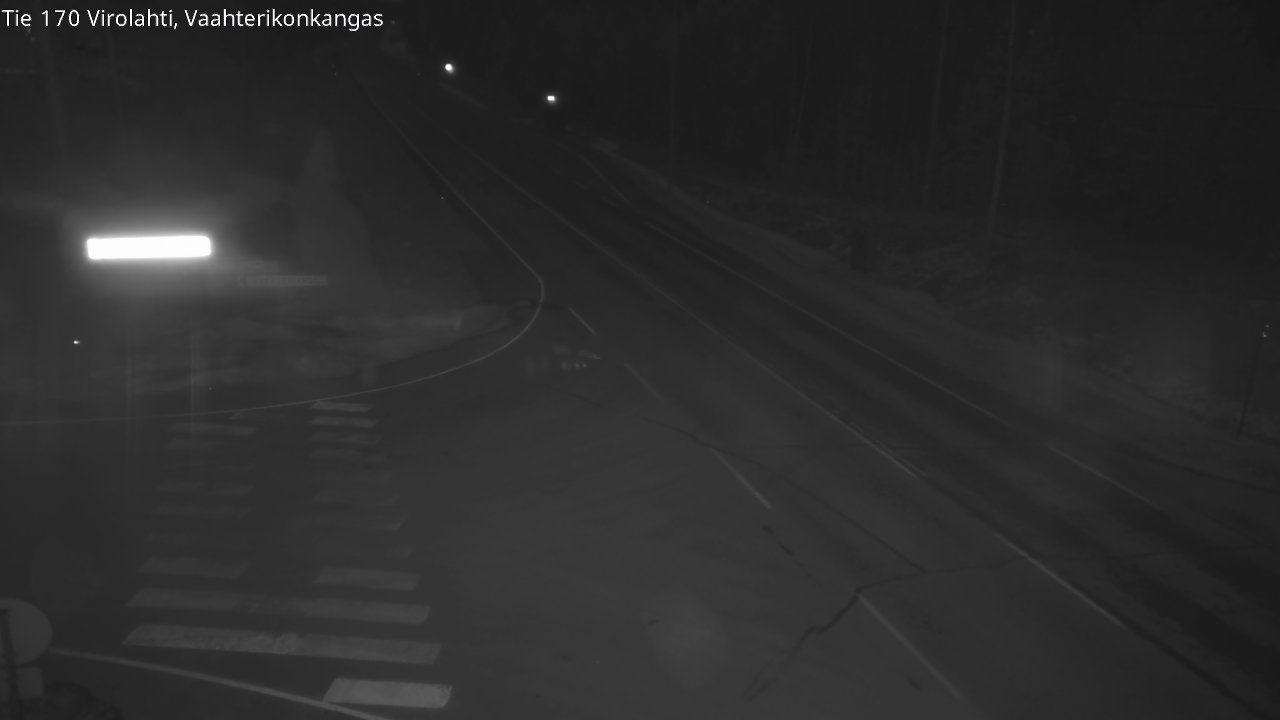 Weather Camera Image Road 170 Virolahti, Vaahterikonkangas, Virolahti, Kymenlaakso