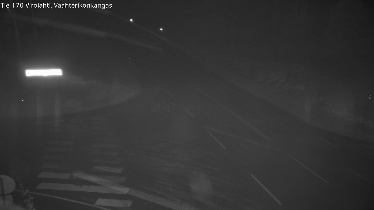 Weather Camera Image Väg 170 Vederlax, Vaahterikonkangas, Virolahti, Kymenlaakso