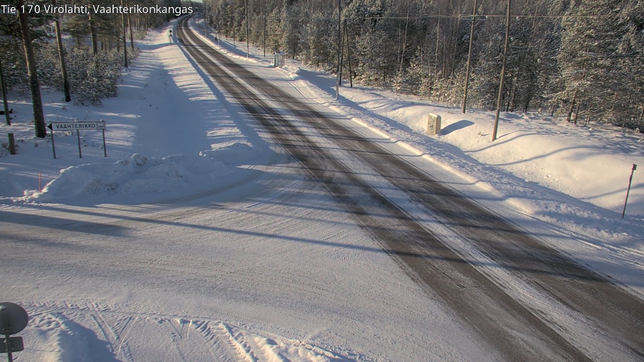 Kelikamerat Kuva Tie 170 Virolahti, Vaahterikonkangas, Virolahti, Kymenlaakso