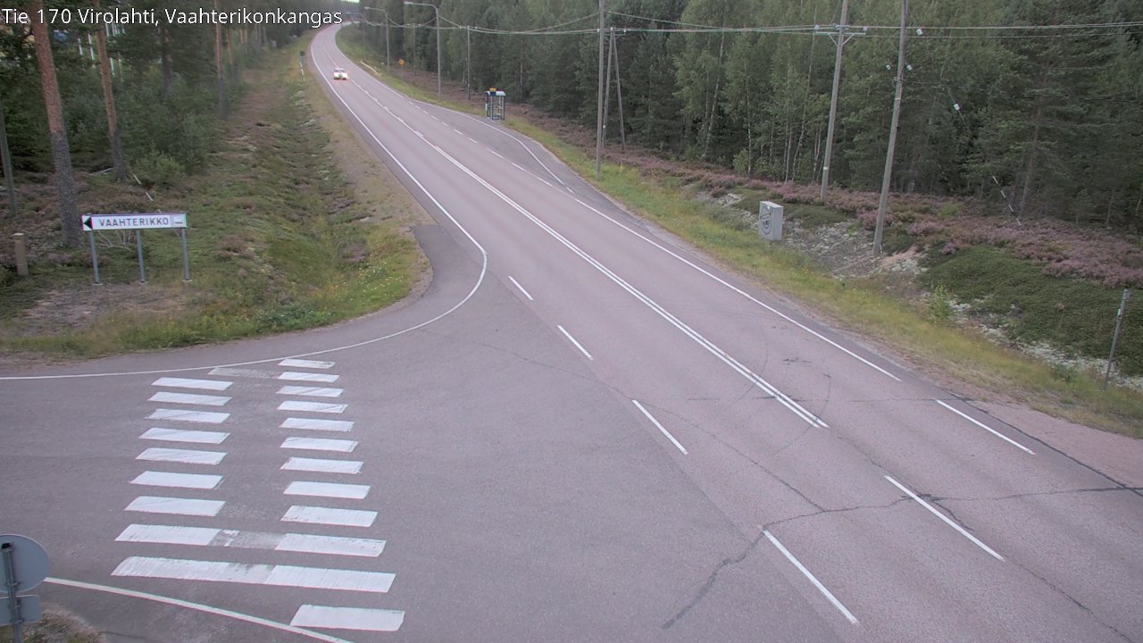 Kelikamerat Kuva Tie 170 Virolahti, Vaahterikonkangas, Virolahti, Kymenlaakso