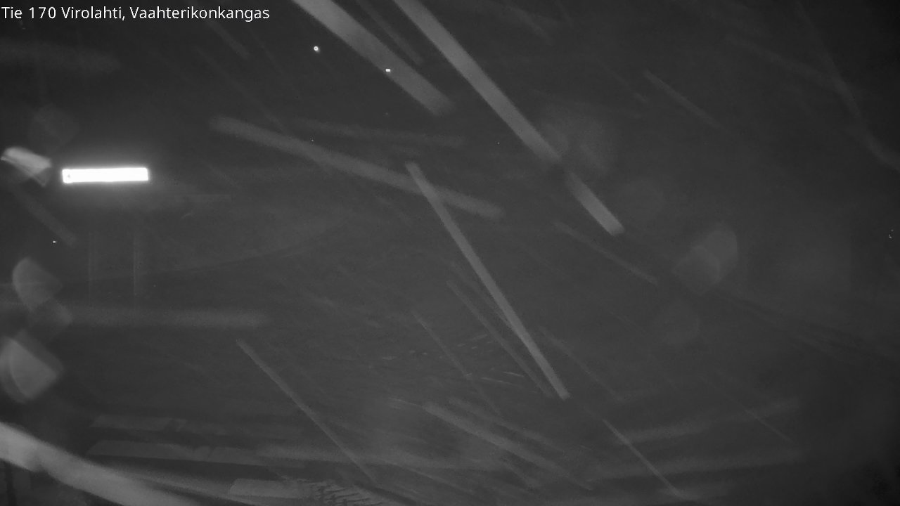 Weather Camera Image Väg 170 Vederlax, Vaahterikonkangas, Virolahti, Kymenlaakso