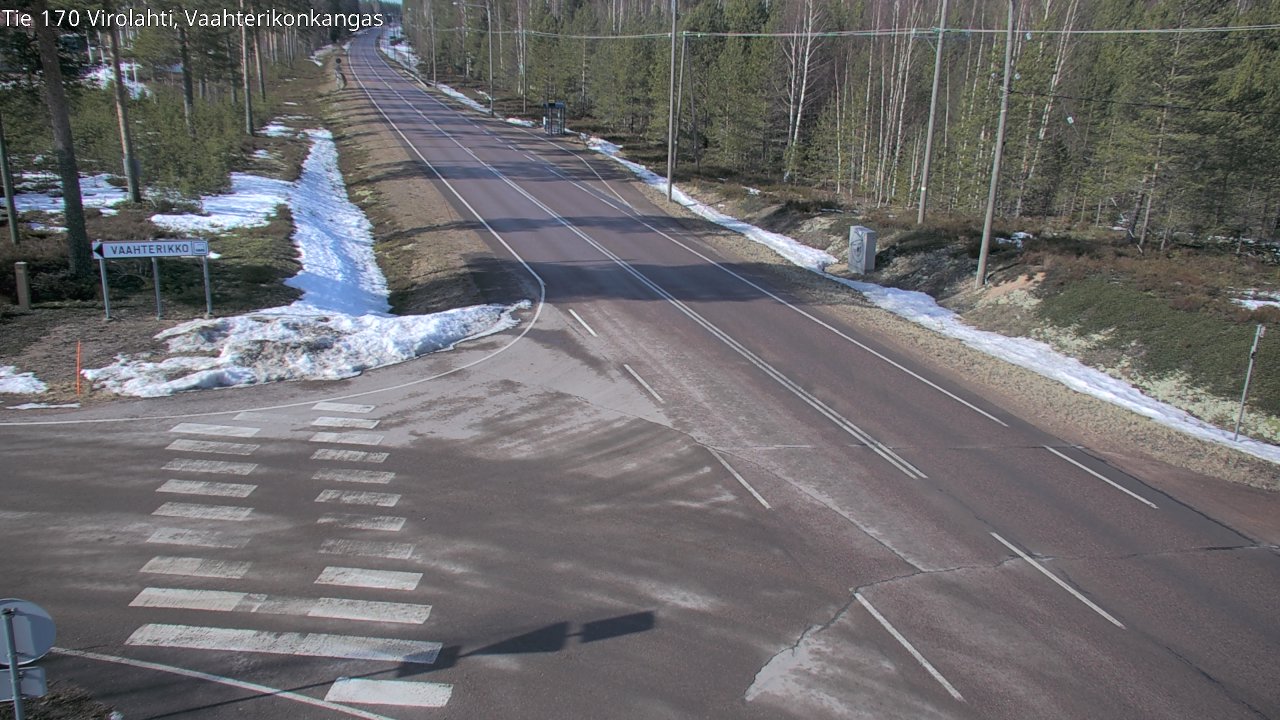Kelikamerat Kuva Tie 170 Virolahti, Vaahterikonkangas, Virolahti, Kymenlaakso