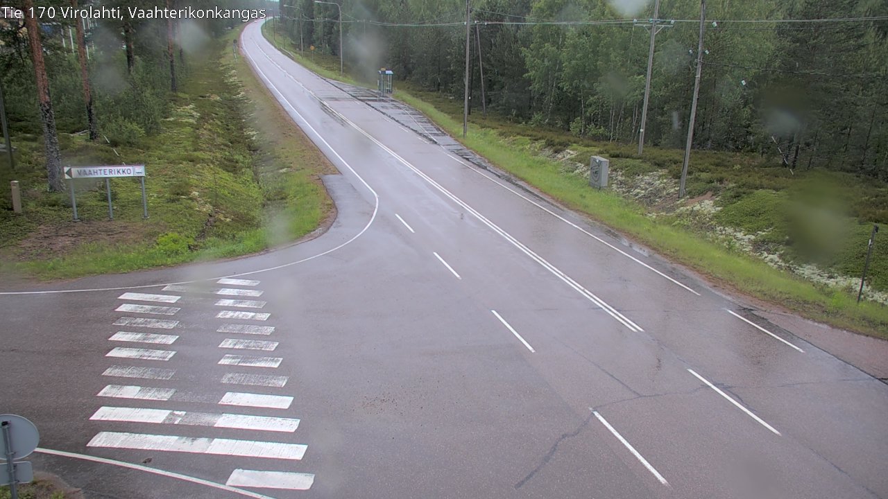 Kelikamerat Kuva Tie 170 Virolahti, Vaahterikonkangas, Virolahti, Kymenlaakso