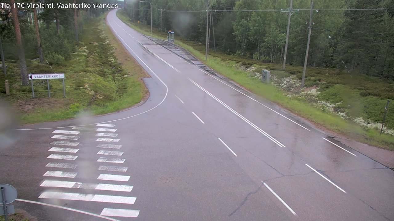 Kelikamerat Kuva Tie 170 Virolahti, Vaahterikonkangas, Virolahti, Kymenlaakso