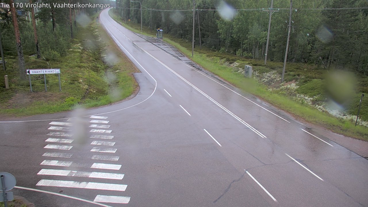 Kelikamerat Kuva Tie 170 Virolahti, Vaahterikonkangas, Virolahti, Kymenlaakso