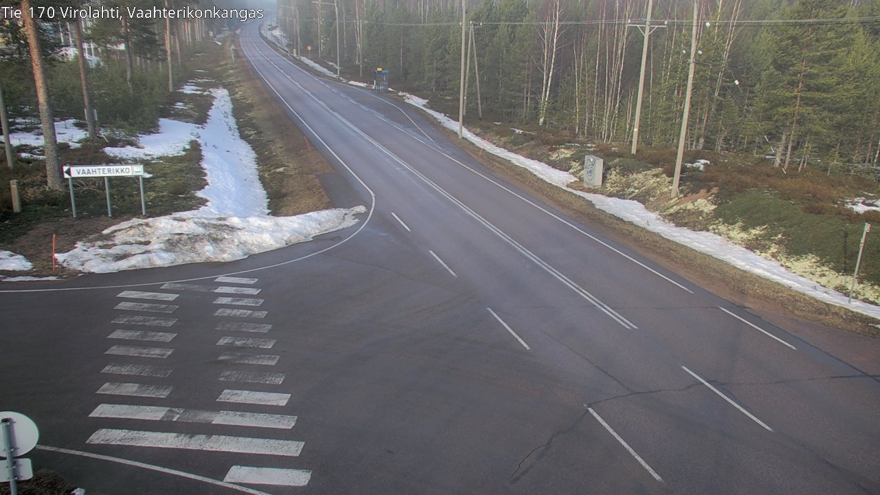 Kelikamerat Kuva Tie 170 Virolahti, Vaahterikonkangas, Virolahti, Kymenlaakso