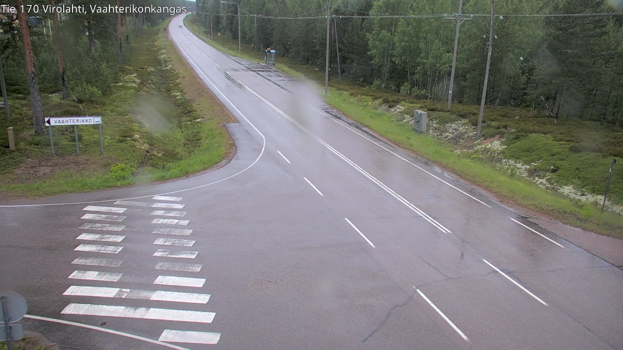 Kelikamerat Kuva Tie 170 Virolahti, Vaahterikonkangas, Virolahti, Kymenlaakso