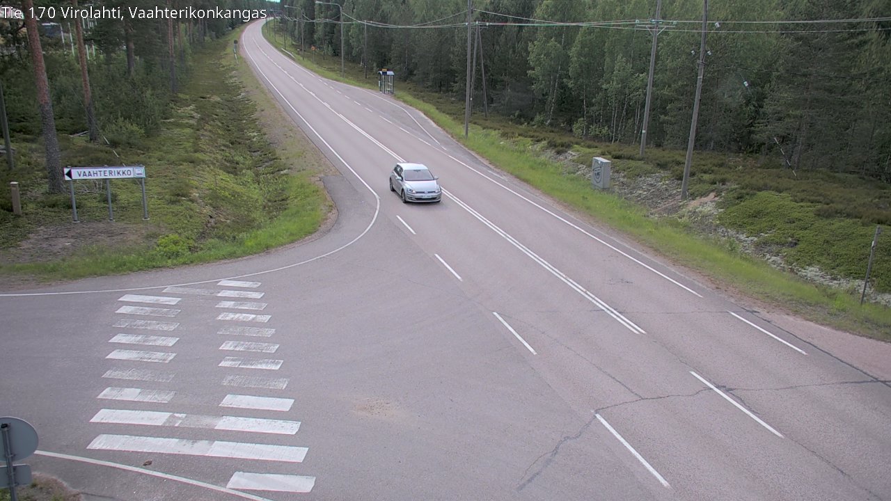 Kelikamerat Kuva Tie 170 Virolahti, Vaahterikonkangas, Virolahti, Kymenlaakso
