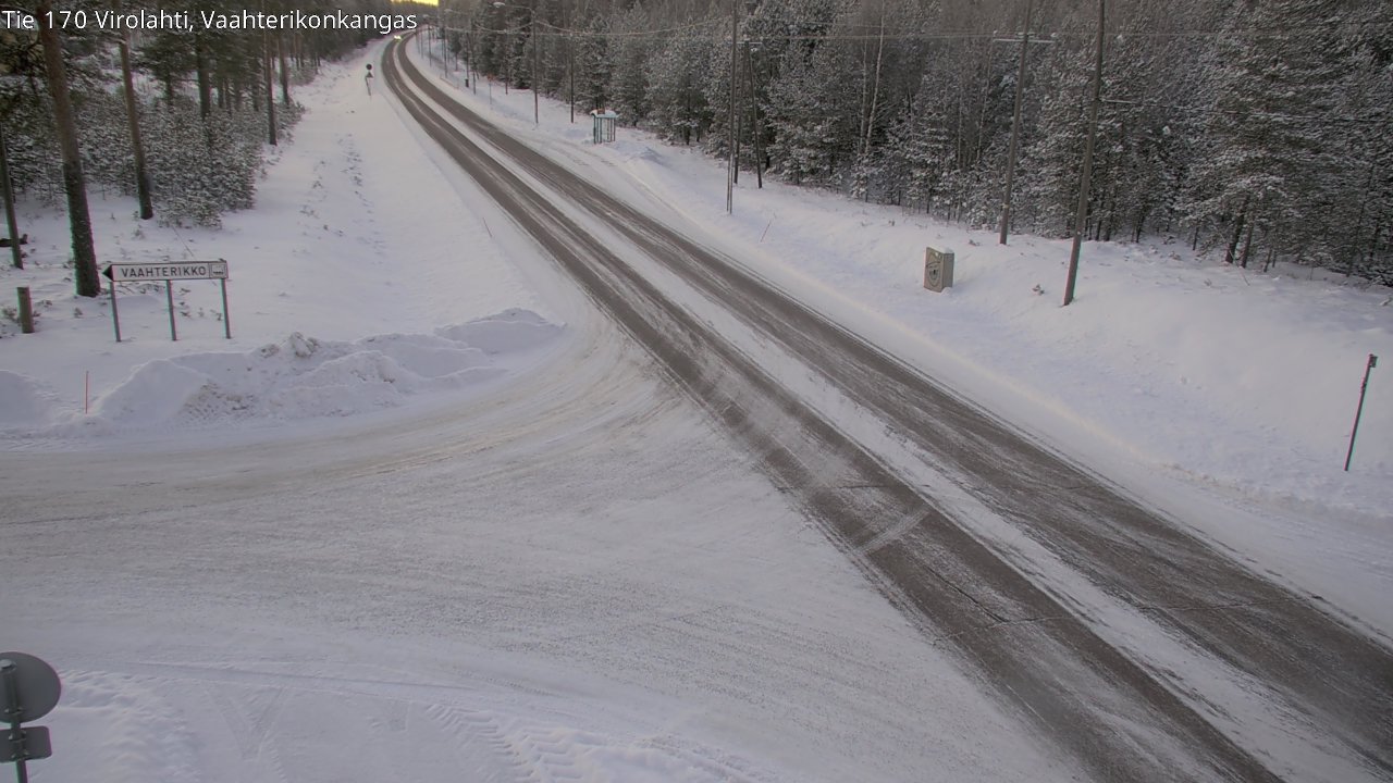 Kelikamerat Kuva Tie 170 Virolahti, Vaahterikonkangas, Virolahti, Kymenlaakso