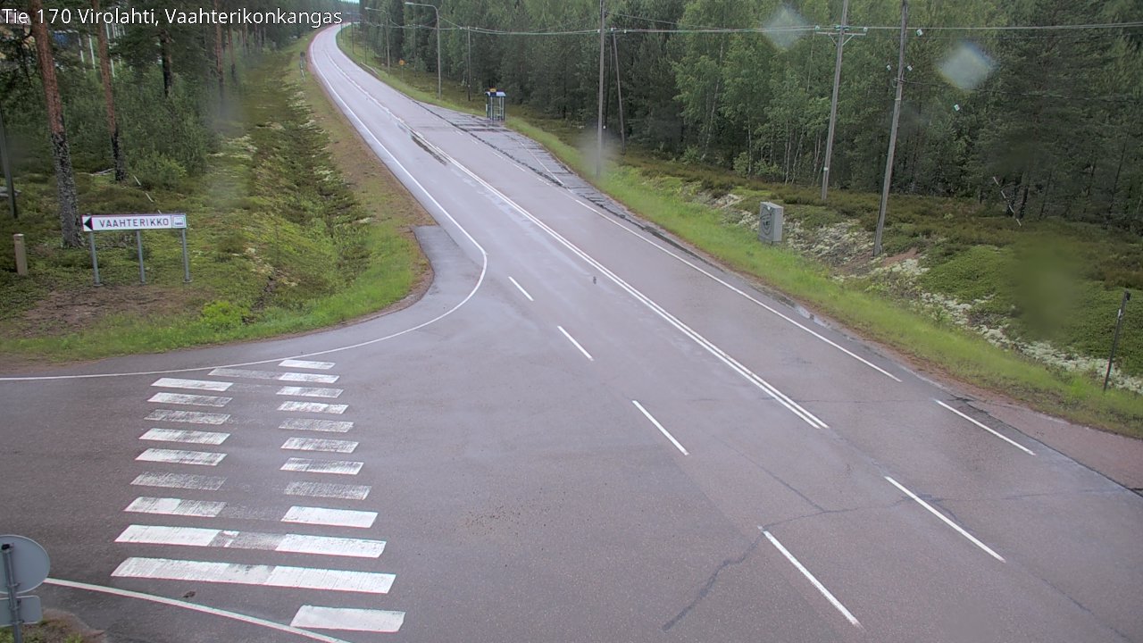 Kelikamerat Kuva Tie 170 Virolahti, Vaahterikonkangas, Virolahti, Kymenlaakso