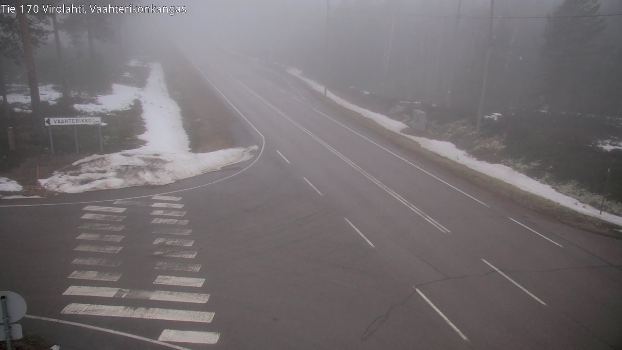 Kelikamerat Kuva Tie 170 Virolahti, Vaahterikonkangas, Virolahti, Kymenlaakso