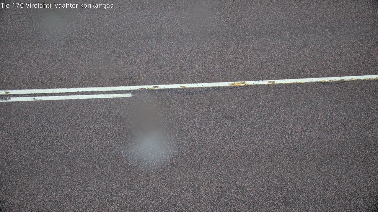 Weather Camera Image Väg 170 Vederlax, Vaahterikonkangas, Virolahti, Kymenlaakso