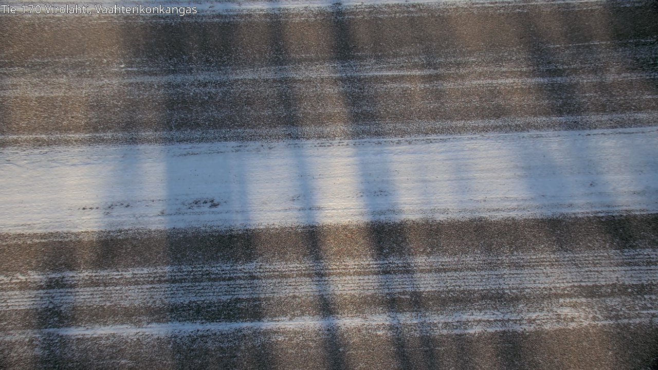 Weather Camera Image Road 170 Virolahti, Vaahterikonkangas, Virolahti, Kymenlaakso